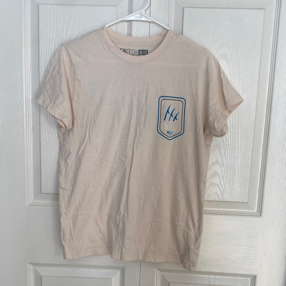 Beige Fintech T-Shirt